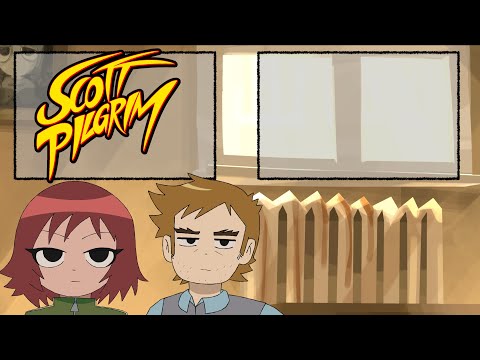 Uranium animates: Scott Pilgrim Comic Book Fan Adaptation