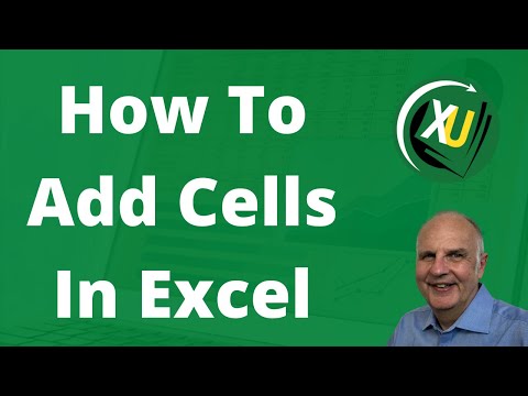How to add cells in Excel - sum a column