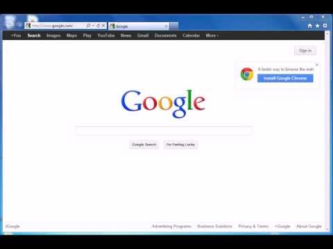How to create a bookmark in Internet Explorer 9 - GizmoNet