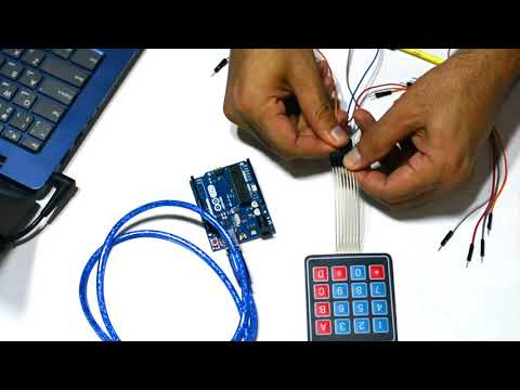 Keypad4 4 Connections with Arduino