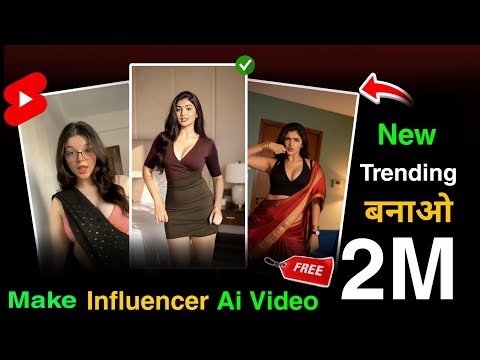 Make FREE AI Influencer Video 🤖 | AI Influencer Kaise Banaye Free Me (Step-by-Step)