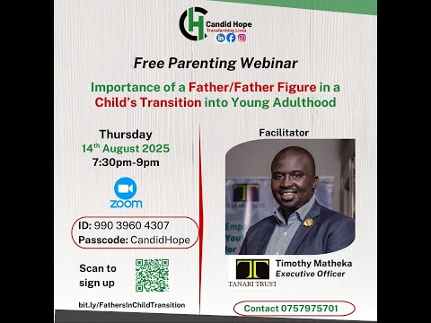 A Father's involvement in a Child's Transition into Young Adulthood