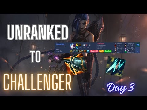 NEW BEST JINX BUILD - Unranked To Challenger Jinx #3