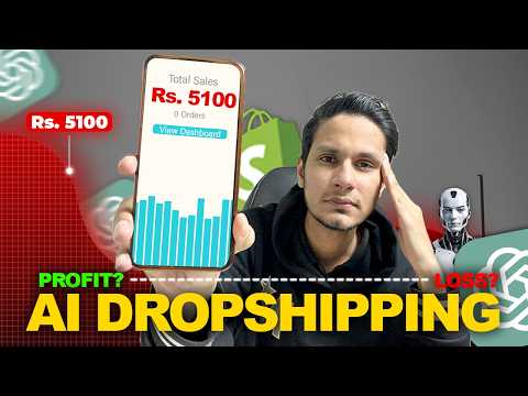 1 WEEK Pakistani Shopify Dropshipping Challenge with 50$ using AI (HONEST Results)