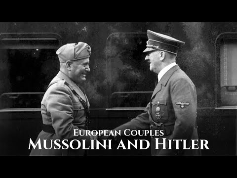 European Couples: Mussolini and Hitler