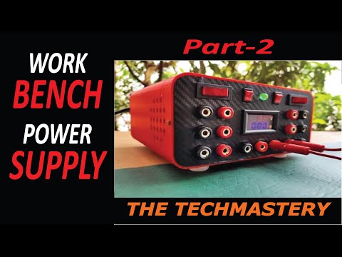 Making DIY Work Bench Power Supply (Part-2) | Low Cost Mini Lab Power Supply
