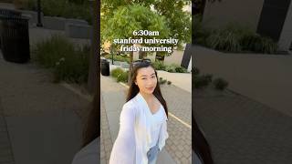 Early Morning in My Life at Stanford 🤍 #college #study #vlog #productivity #discipline