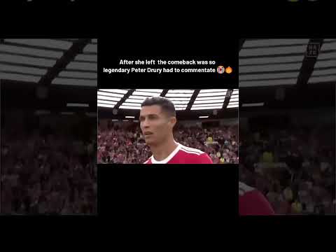 Heartbreak turned me into Ronaldo — Peter Drury couldn’t stay silent 💔⚽