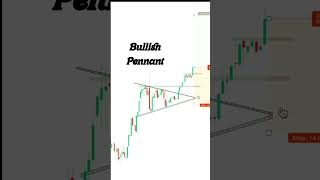 😔Bullish Pennant Trade Entry - #pennant #bullishcandle #priceaction #crypto #forex #bullishpattern