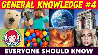 General Knowledge Trivia Quiz #4 🧠 | 100 New Questions Everyone Should Know
