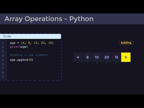 Array Operations in Python - A Visualized Guide for Absolute Beginners