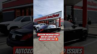 Am I cooked? #carflipacademy #s550 #autozone #mercedes #clapped