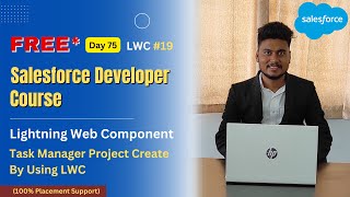 #75 |Task Manager Project Create By Using LWC | LWC Training |#lwc #salesforce
