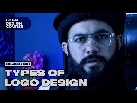 What are the Different Types of Logo | Class 3 | Logo Design Course | Urdu/Hindi