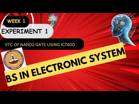 Measuring VTC of a NAND Gate Using IC 7400 | Step-by-Step Guide