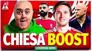 CHIESA REWARDED FOR GREAT FORM + NEWCASTLE FANS MOANING! (AGAIN) | Liverpool FC Latest Transfer News