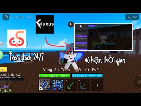 HƯỚNG DẪN CÁCH TREO HACK VÔ HẠN FREE, TREO 24/7 MƯỢT
