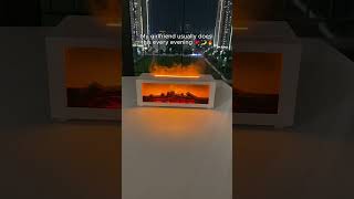 🕯️ One glow. Endless calm.#flamberyignis #chillsetup #softvibes #videoshort