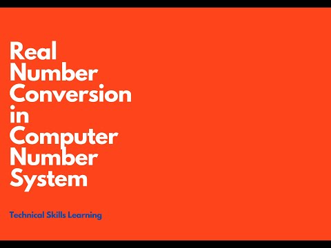 Real number conversion in computer number system(Part-1)