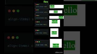 Master Flexbox in 5 Seconds! 💪 Align-Items vs Justify-Content | CSS Shorts