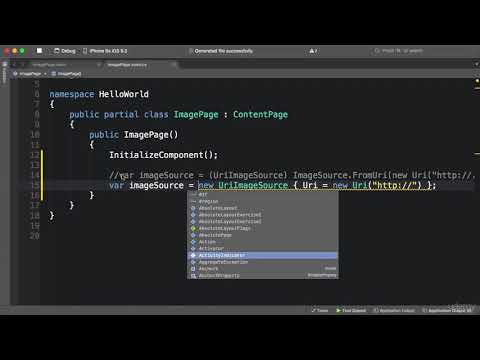 036 Downloaded Images - Xamarin Forms Course
