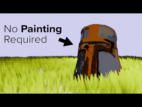 Painterly Shader Without Painting or Complex Nodes