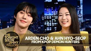 Arden Cho & Ahn Hyo-seop from KPop Demon Hunters Show Off Their Voice-Acting, Talk "Free" Covers
