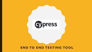 Cypress.io testing tutorial - End to end testing | Introduction