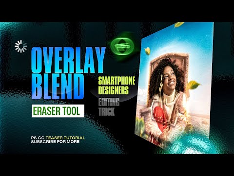 Flyer Design Overlay | Image-Background Blend Tutorial | Smartphone Graphic