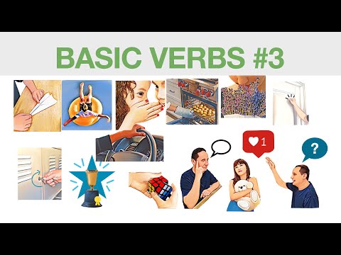 Basic verbs you should know | English vocabulary  | Present simple present progressive sentences