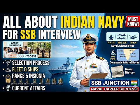 All About Indian Navy Explained: History, Fleet, and Strategic Might #ssb #cds 2026