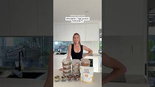 3 Easy + Dietitian Approved High Protein Meal Prep Ideas 🌯 #mealprep #highprotein #mealprepideas
