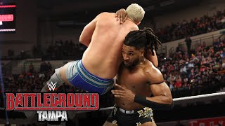 Joe Hendry vs. Trick Williams | TNA World Title Match: Battleground 2025 highlights