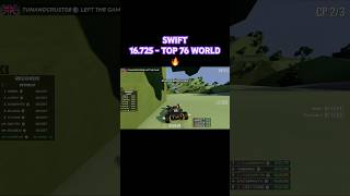 TOP 76 WORLD 😱 SWIFT – 16.725 | Trackmania Weekly Shorts Week 43