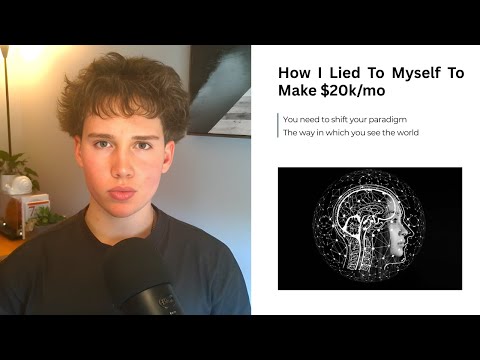 how i lied to myself to make 5 figs/mo at 19
