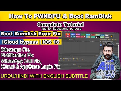 How to fix RamDisk Booting issue, iCloud ByPass iOS 16.x.x with Unlocktool 4K