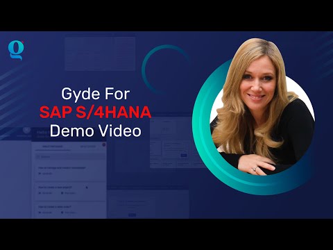 SAP S/4HANA Training | Gyde for SAP S/4HANA Demo