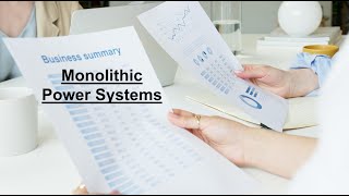 Monolithic Power Systems Business Summary