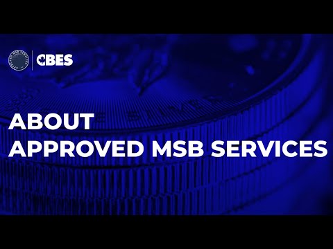 MSB Services in Canada