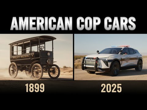 American Police Car Evolution (1899-Present)