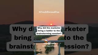 Fresh Brewed Fun 34 - puns and jokes tailored for the marketing and web development world.