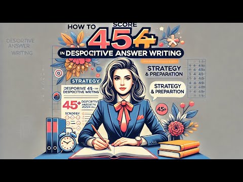 How to score 45+ in Descriptive Answer Writing | SBI PO  | IBPS PO | BANK | STRATEGY