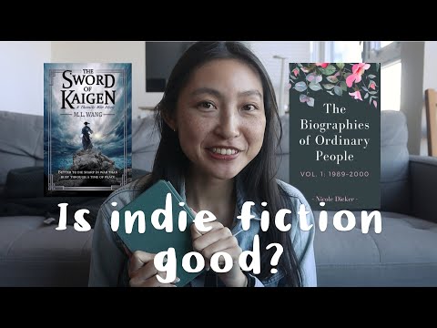 Reading only indie fiction for a week | traditional vs. self-published books