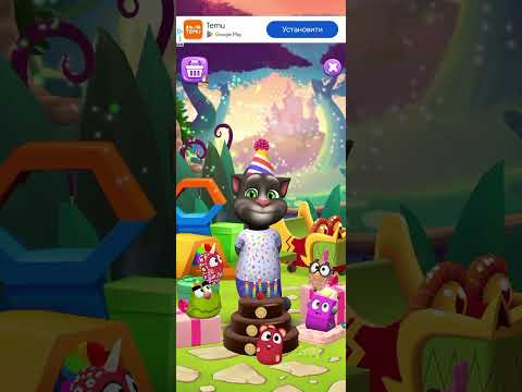 Играю в мой говорящий Том  2 *интересная игра и популярная*