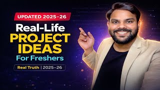 10 Real-Life Project Ideas for Freshers 🔥 Resume-Ready Projects (2025–26)