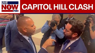 WATCH: Jeffries, Lawler clash over shutdown on Capitol Hill