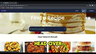 Express Recipe Food Website