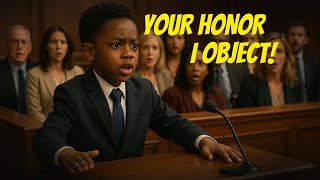 8-Year-Old Black Boy Stuns the Courtroom with His Legal Genius — Jury Left in Shock