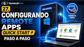 27. Configurando Remote Desktop Services: Quick Start - Remote Apps paso a paso