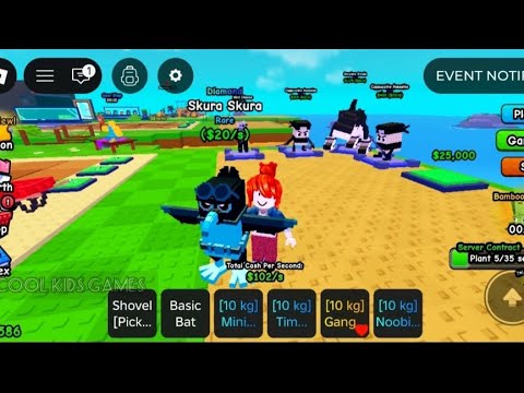 Roblox Plants VS Brainrots | Roblox gameplay | Coolkids Games